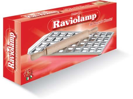 IMPERIA Stampo per 36 ravioli classici Imperia Raviolilamp 308